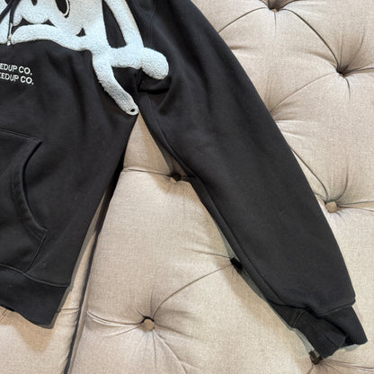 Geedup Handstyle Hoodie 'Black Baby Blue' (Second hand)