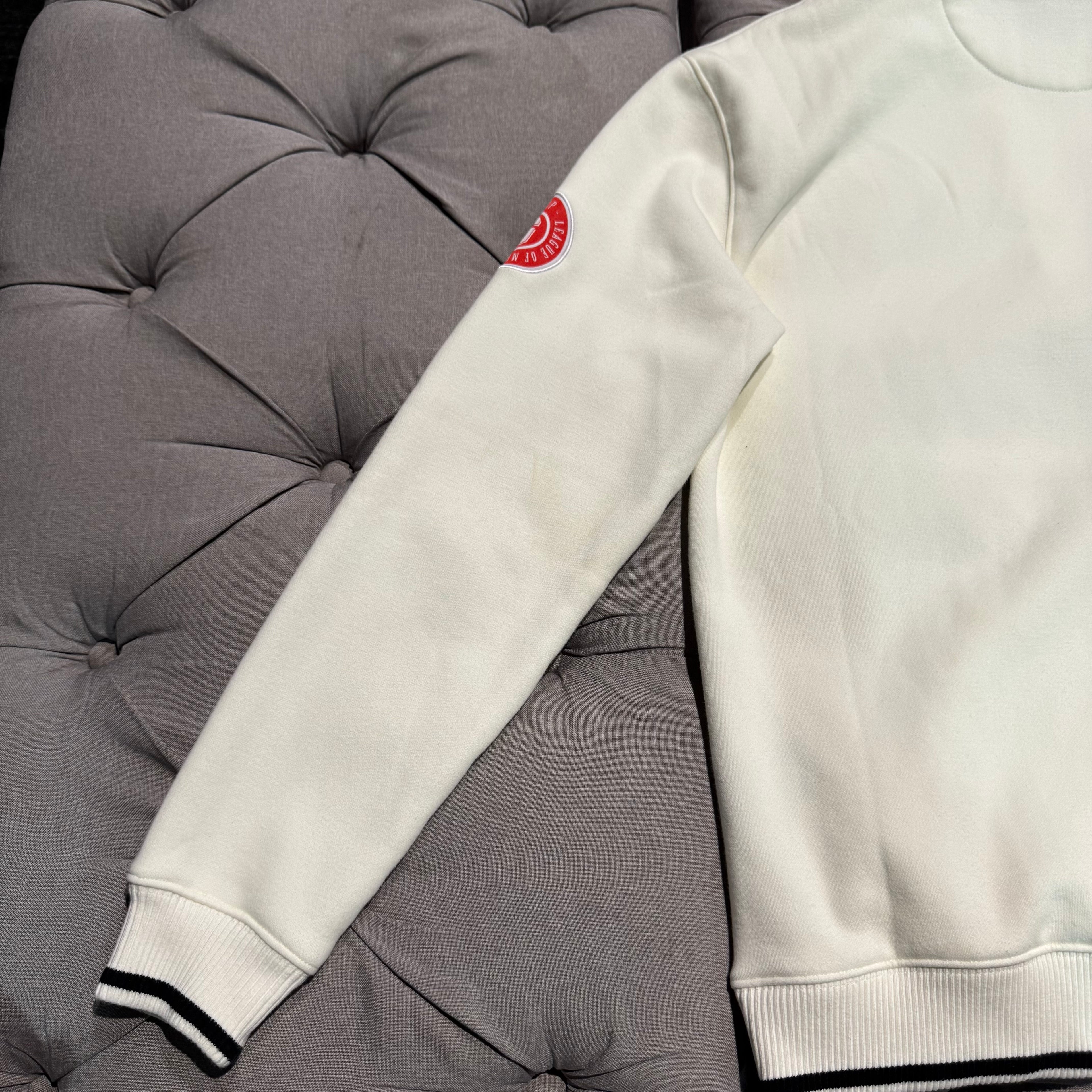Geedup Sportsman Badges QTR Zip 'Light Cream' (Second hand)