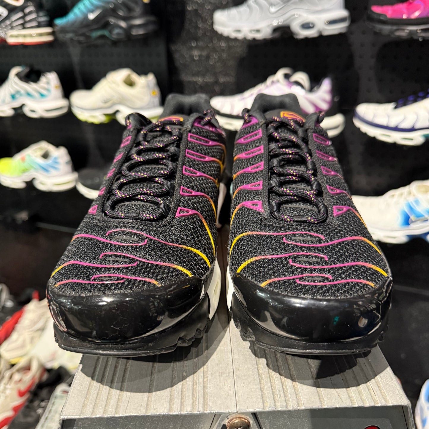 Nike Air Max Plus TN 'Black University Gold Viotech Purple' (Brand New)