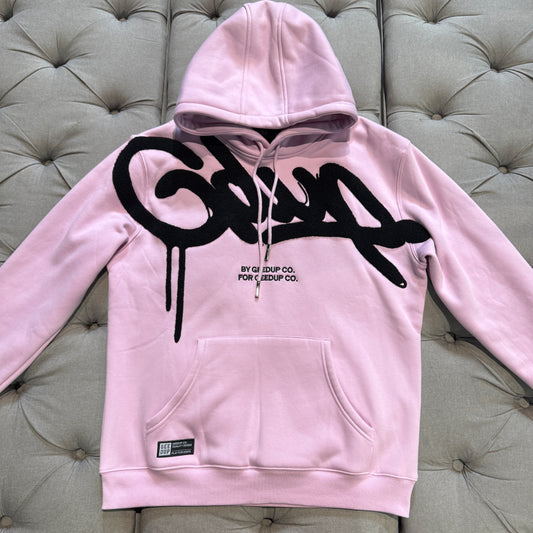 Geedup Handstyle Hoodie 'Lavender Black' (Second hand)