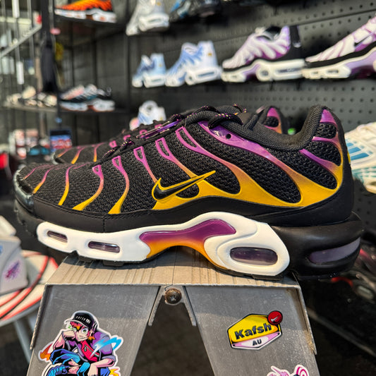 Nike Air Max Plus TN 'Black University Gold Viotech Purple' (Brand New)