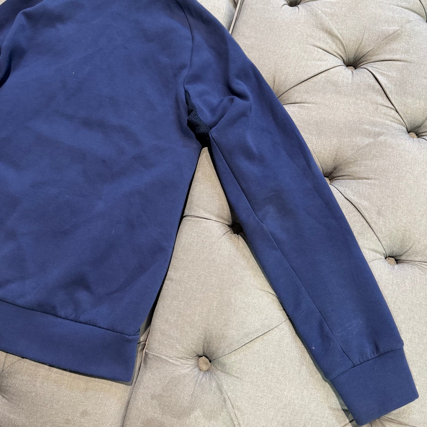 Asics Fleece Jacket Hoodie 'Navy' (Second hand)