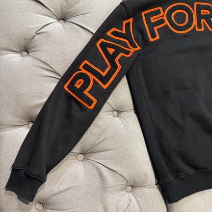 Geedup Play For Keeps Hoodie 'Black Black Orange' (Second hand)