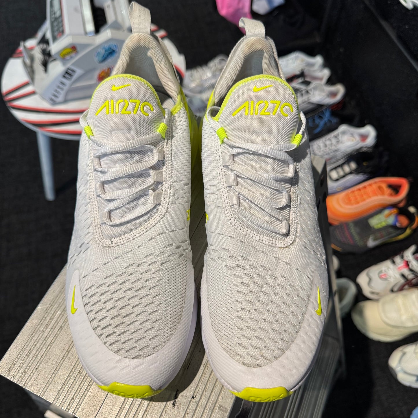 Nike Air Max 270 'White Pack Volt' (Second hand)