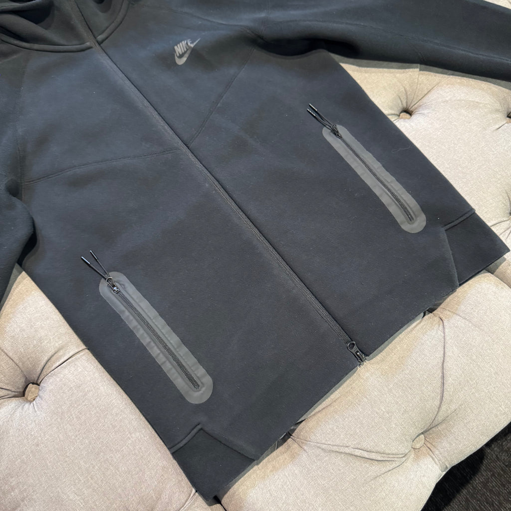 Nike Tech Fleece Jacket 'Black' (Second hand)
