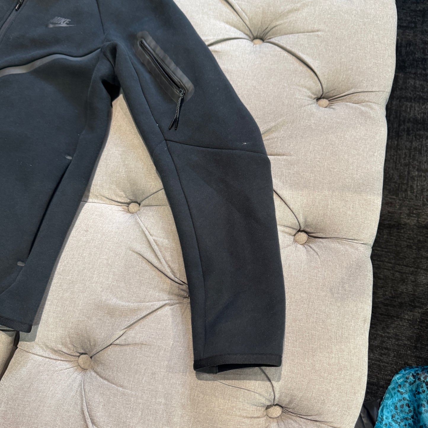 Nike Tech Fleece Jacket 'Black' (Second hand)