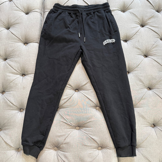 Geedup Micro Logo Track Pants 'Black' (Second hand)