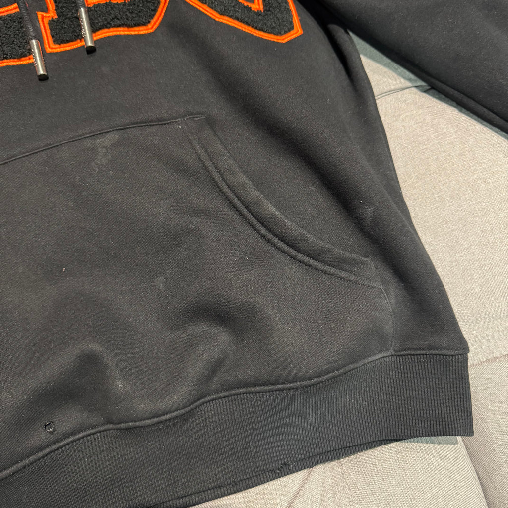 Geedup Team Logo Hoodie 'Black Orange'  (Second hand)