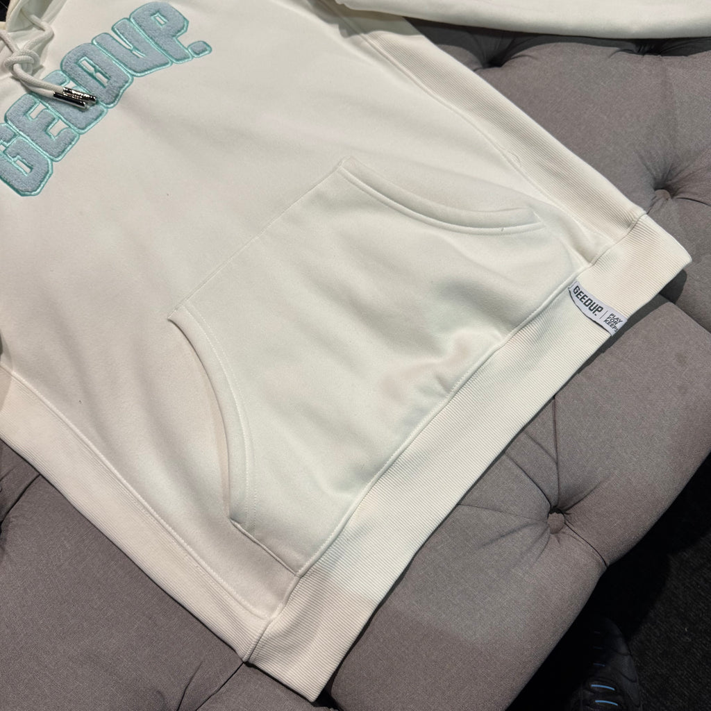 Geedup Play For Keeps Hoodie 'Bone Teal' (Second hand)