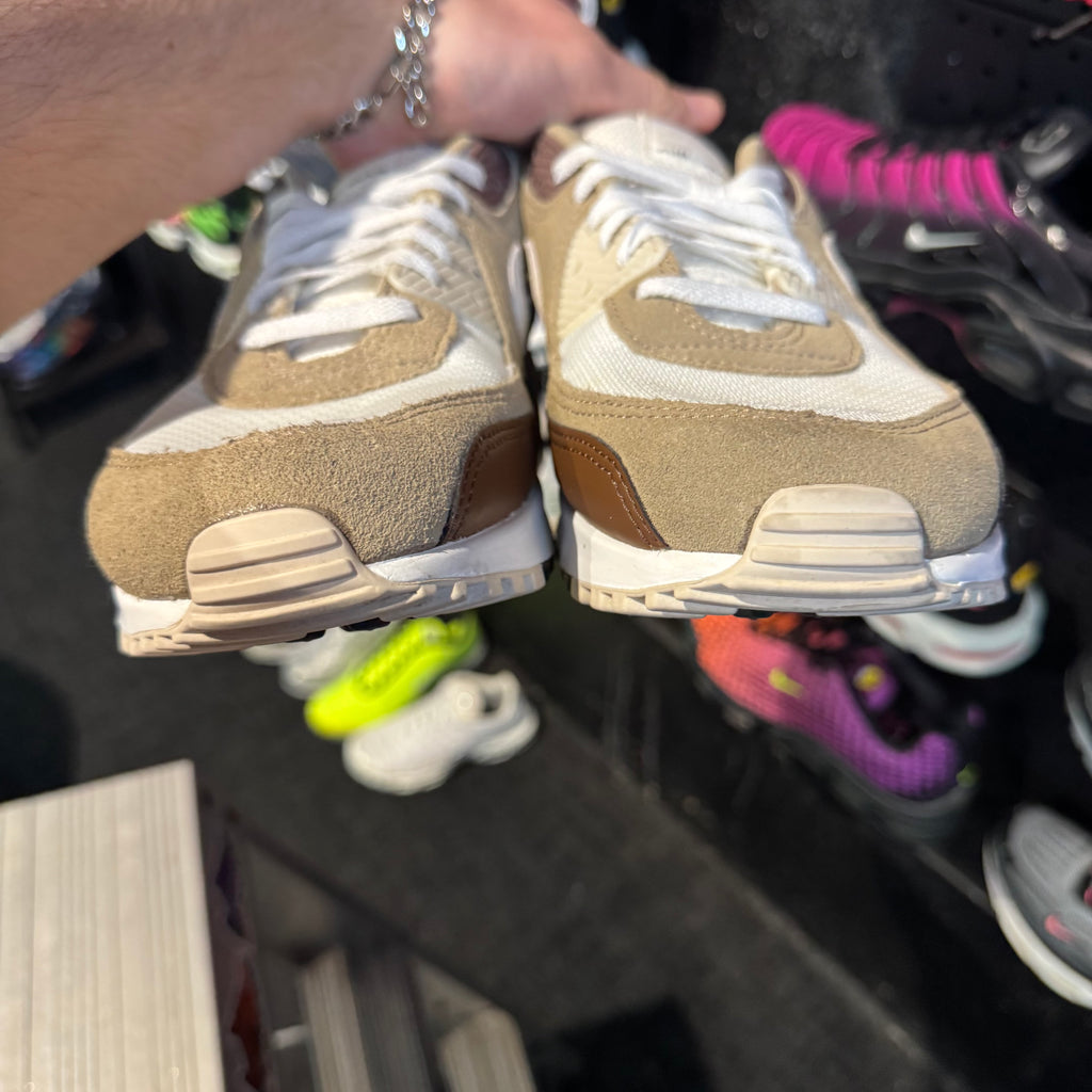 Nike Air Max 90 'White Khaki Brown Beige' (Second hand)