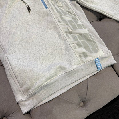 Geedup Sportsman RSP Hoodie 'White Marle Blue' (Second hand)
