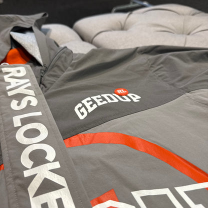 Geedup X Rays Locker Jacket 'Grey Orange' (Brand New)