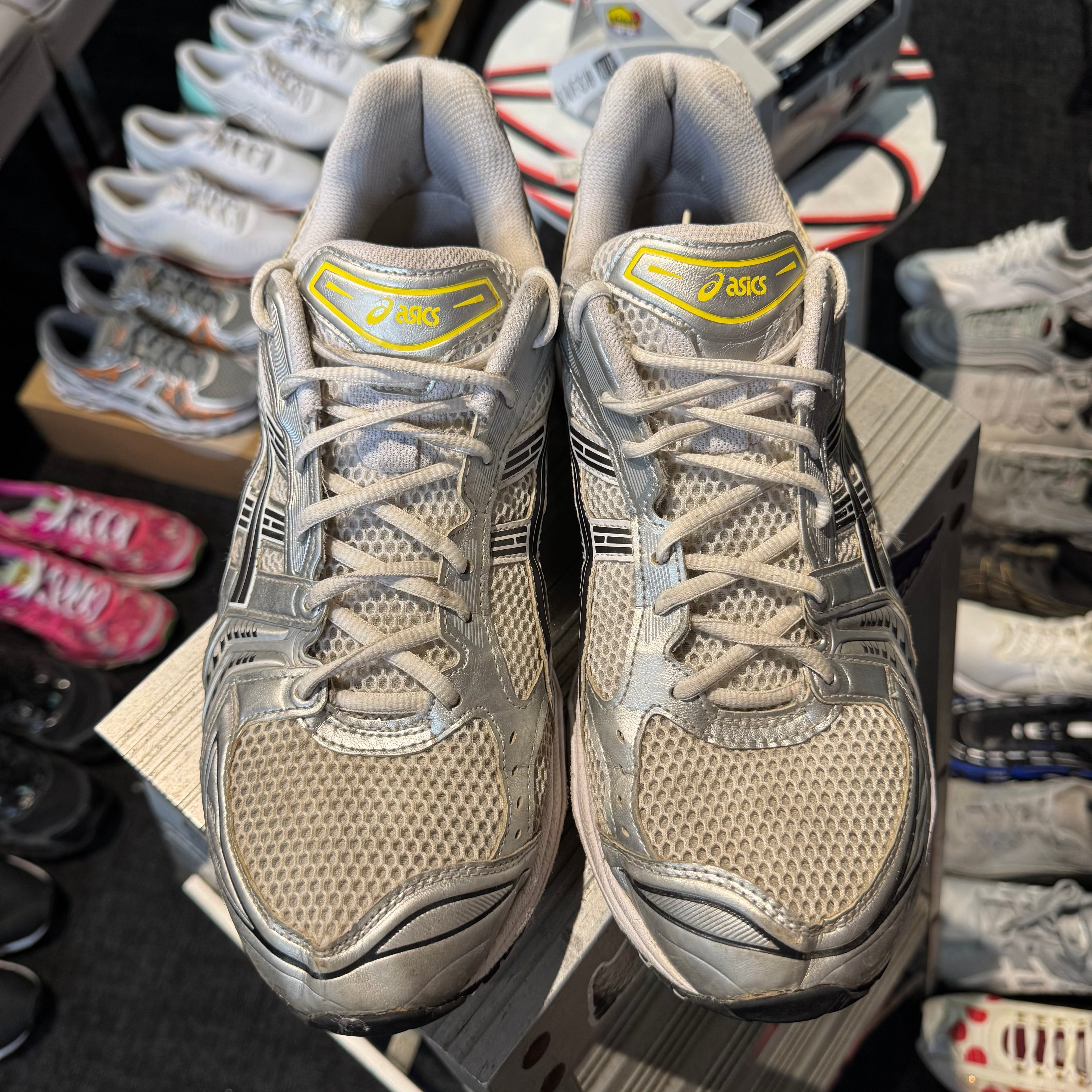 Asics Gel Kayano 14 'White Taichi Yellow' (Second hand)