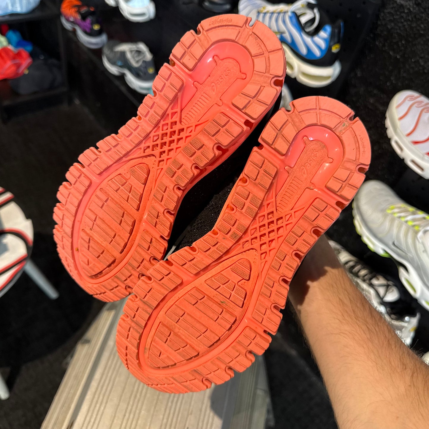 Asics Gel Quantum 360 Knit 2 Black/Sun Coral (Second hand)