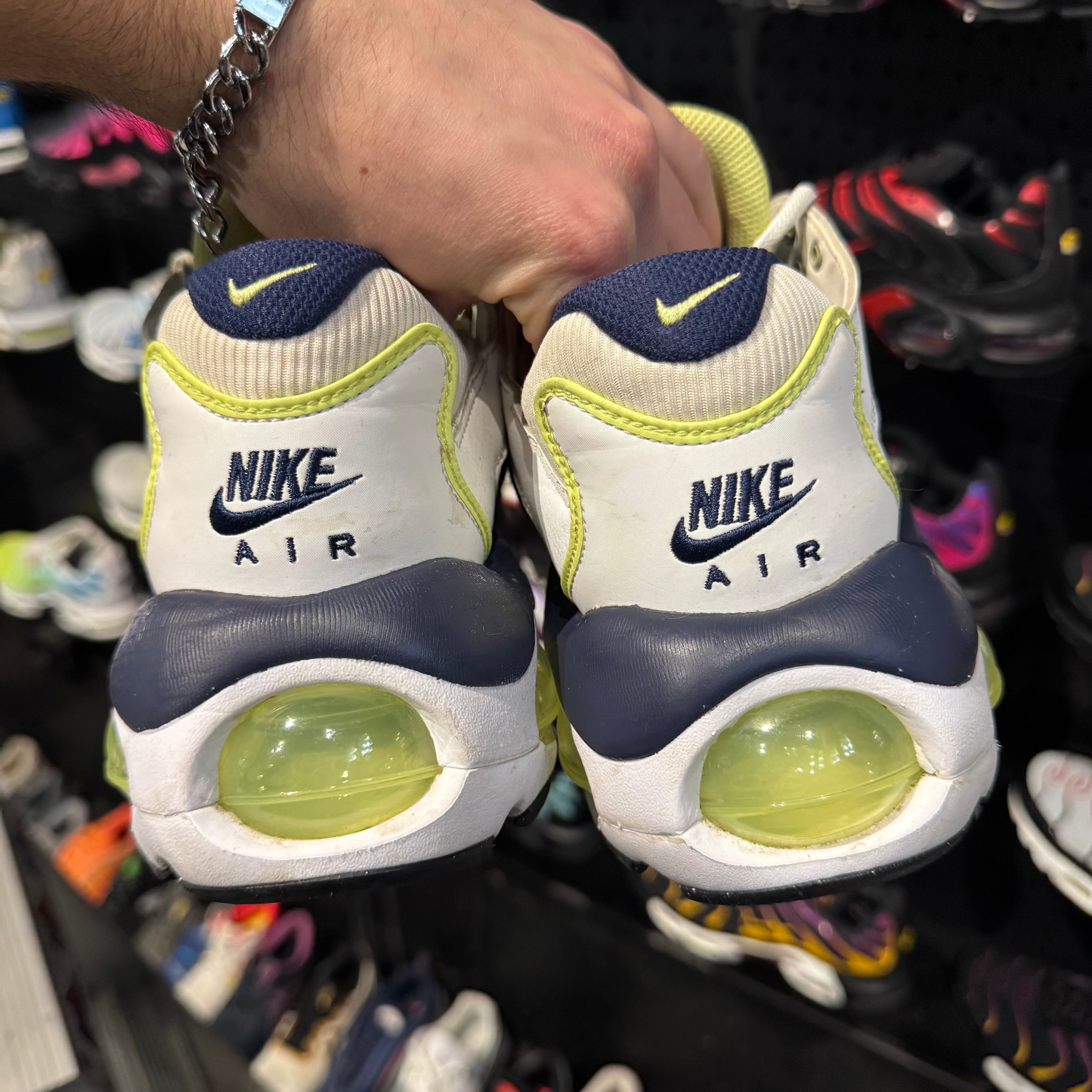 Nike Air Max TW 'White Lemon Twist Navy' (Second hand)