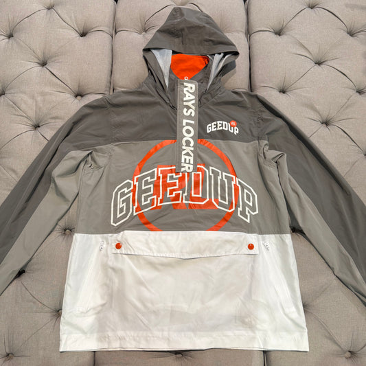 Geedup X Rays Locker Jacket 'Grey Orange' (Brand New)