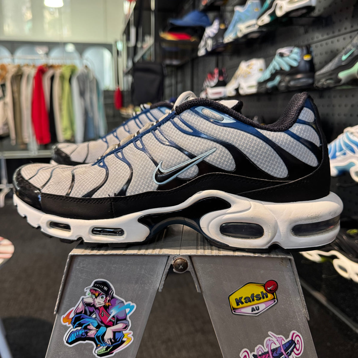 Nike Air Max Plus TN 'Pure Platinum Court Blue' (Second hand)