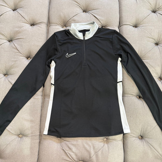 Nike Drifit Quarter-zip 'Black Grey' (Second hand)