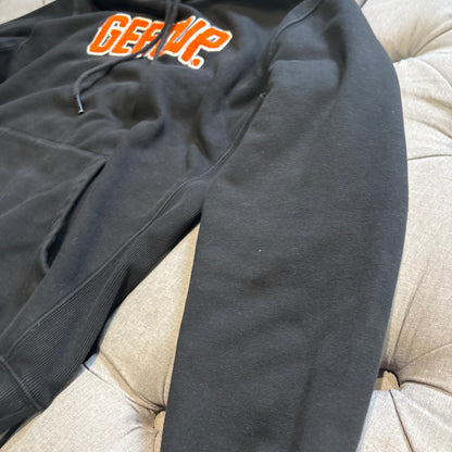 Geedup Play For Keeps Hoodie 'Black Orange' (Second hand)
