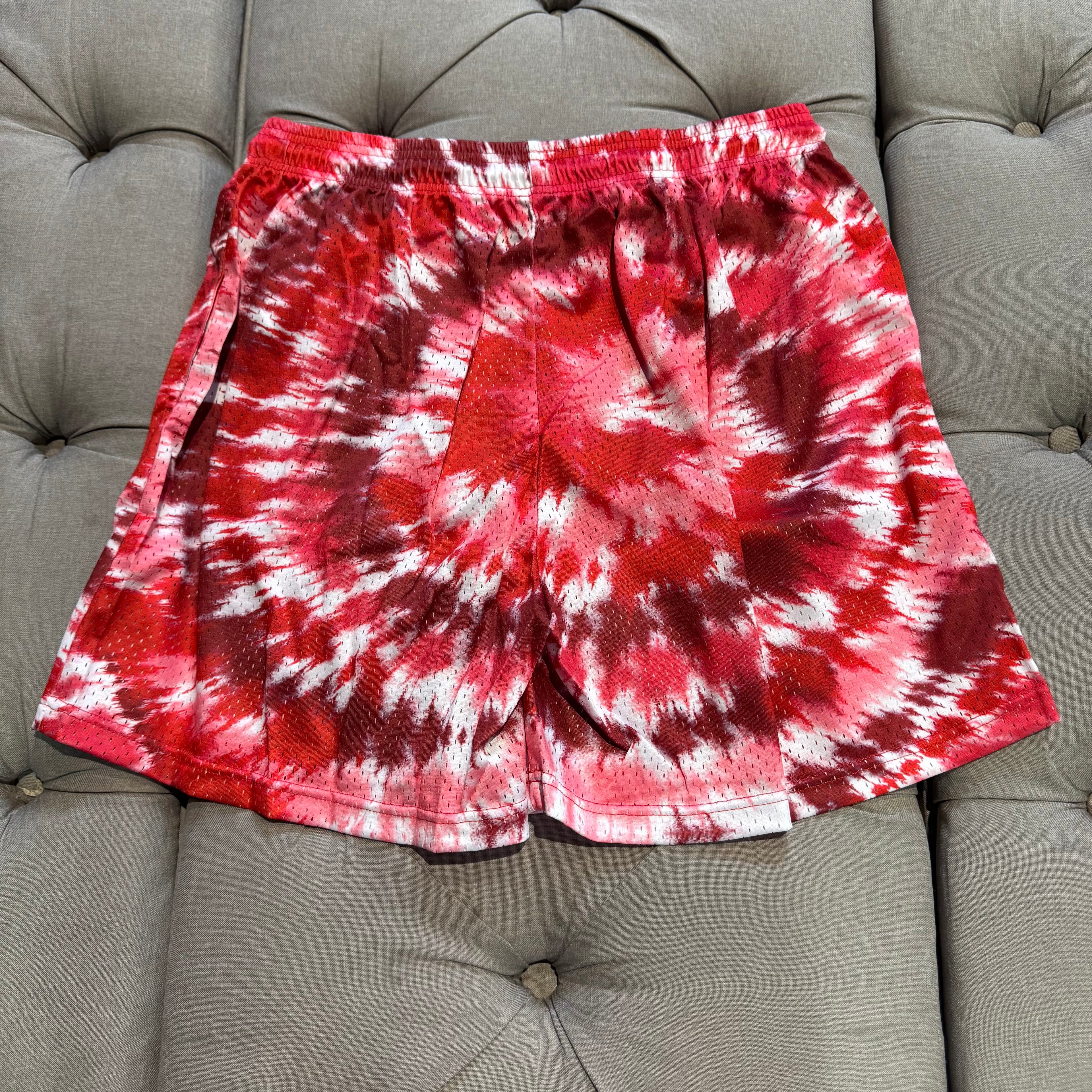 Sphera Mesh Shorts 'Red Tie Dye' (Brand New)