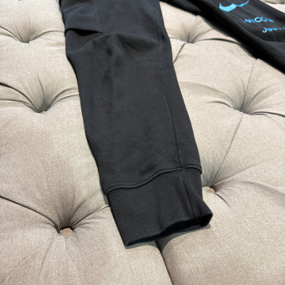 Nike Multi Logo Track Pants 'Black Blue' (Second hand)