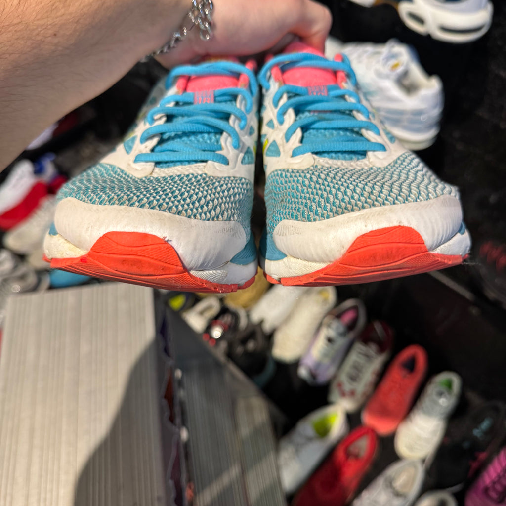 Asics Gel Quantum Cumulus 18 'Sky Blue Neon Peach' (Second hand)