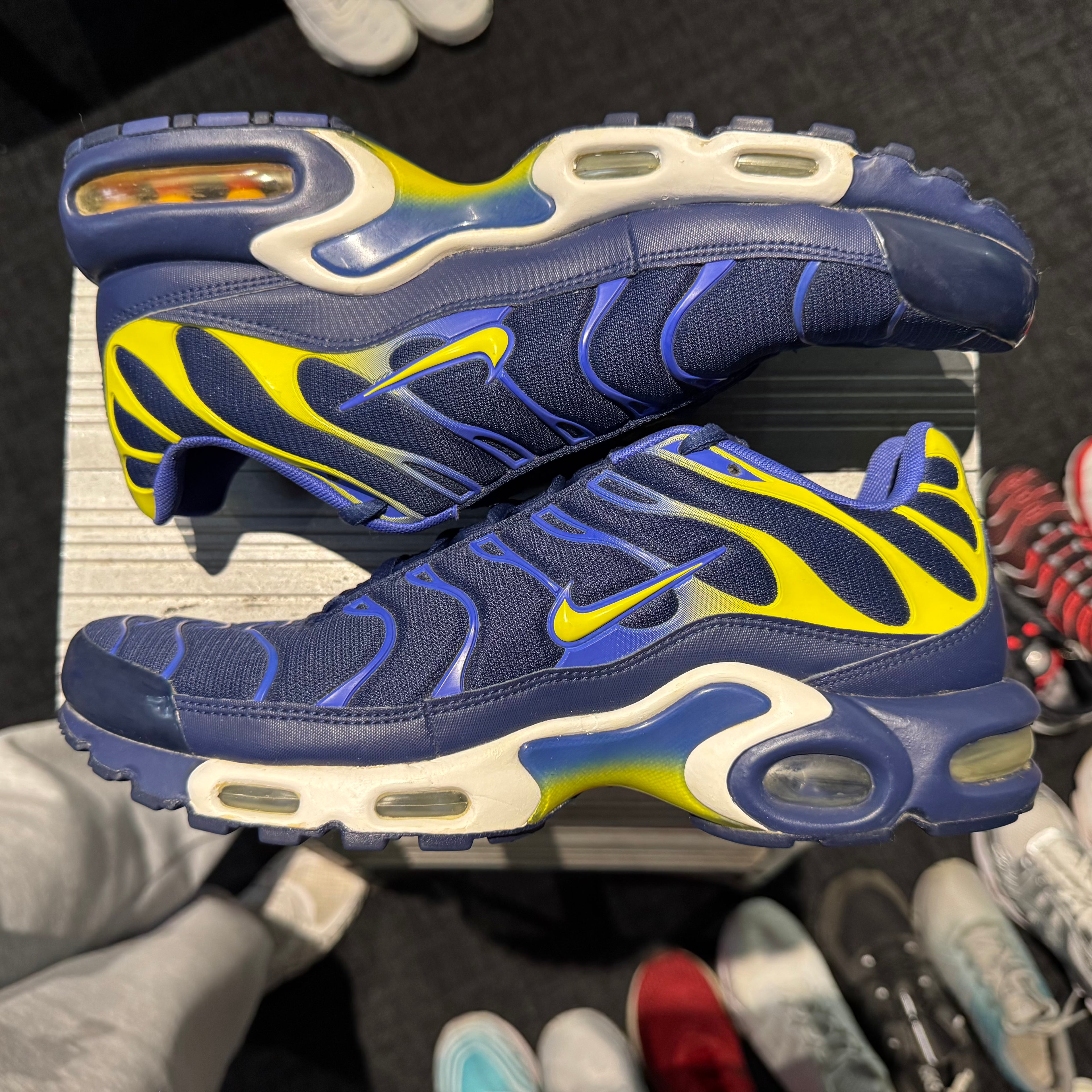 Nike Air Max Plus TN 'Binary Blue Electric Lime' (2016) (Second hand)