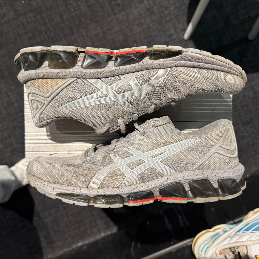 Asics Gel-Quantum 360 7 'Knit Grey Red' (Second hand)