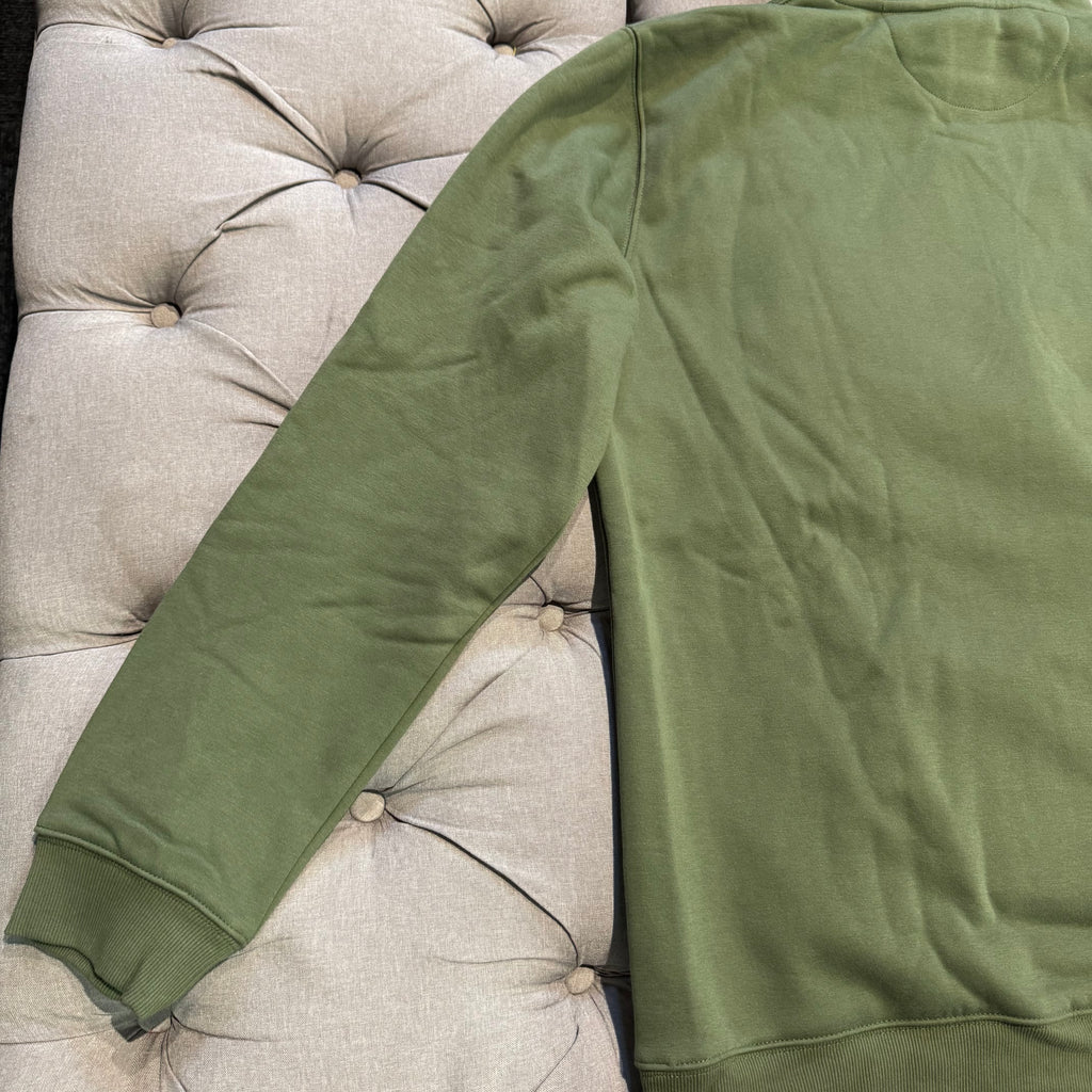 Geedup O/S Emblem Emboss Hoodie 'Military Green' (Second hand)