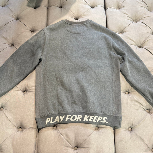 Geedup PFK Core Logo Embossed Crewneck 'Asphalt' (Second hand)