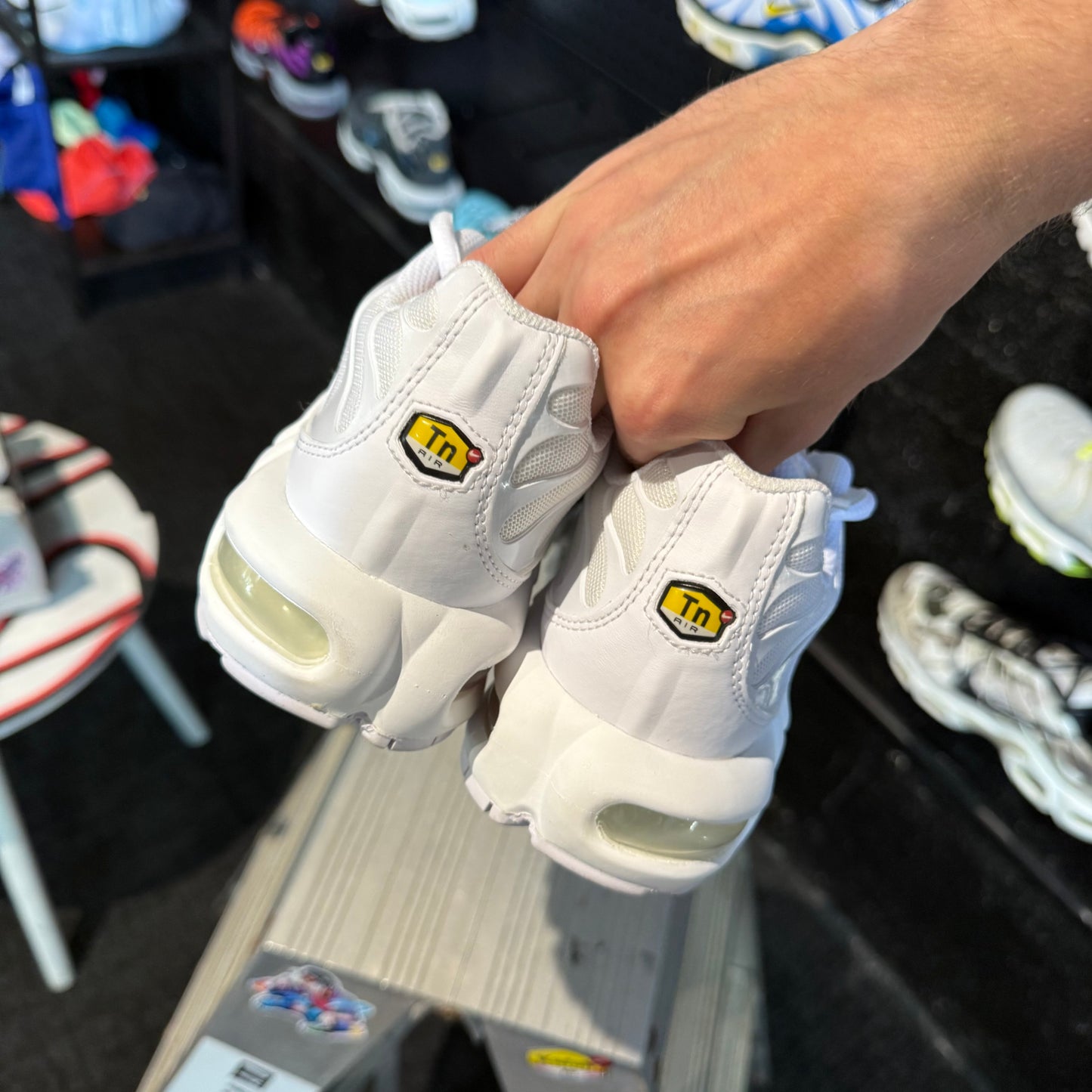 Nike Air Max Plus TN 'Triple White' (Second hand)