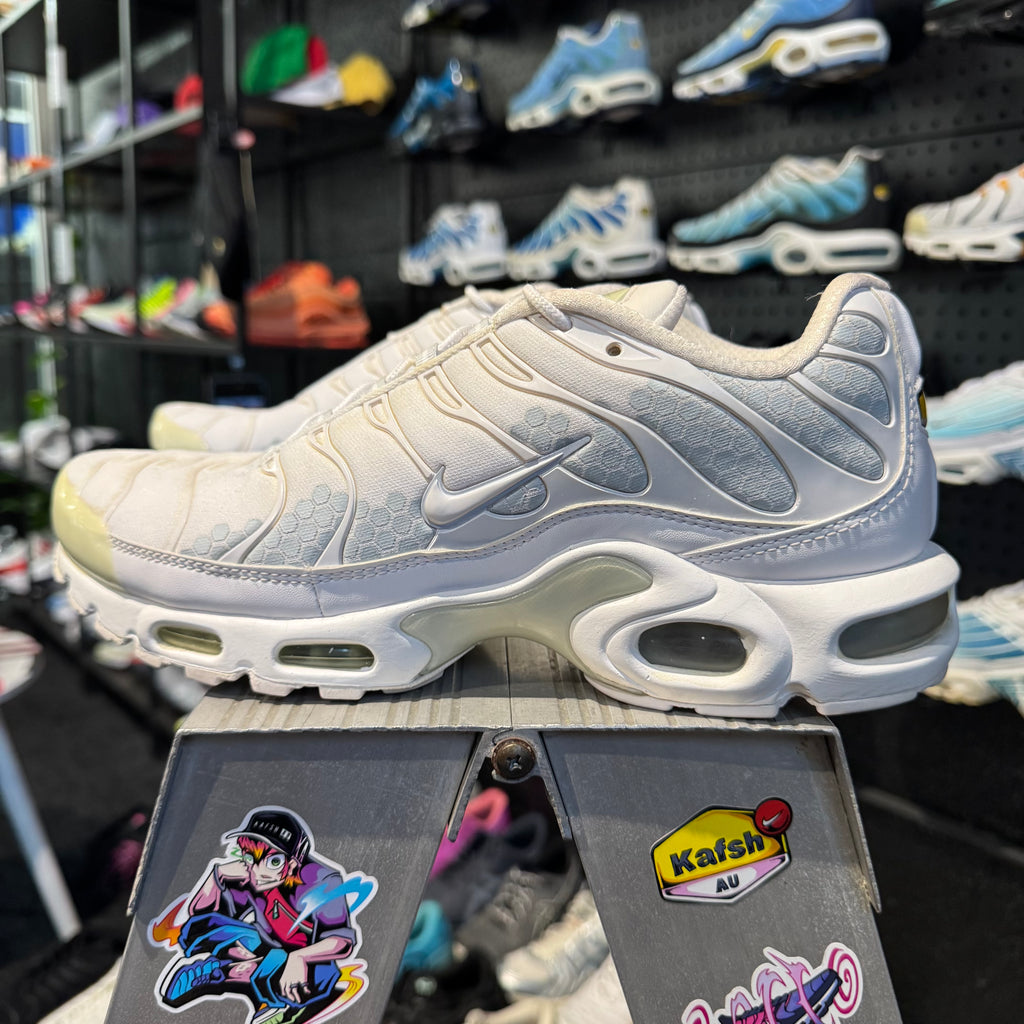Nike Air Max Plus TN 'White Pure Platinum Hexagons' (Second hand)