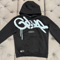 Geedup Handstyle Hoodie 'Black Baby Blue' (Second hand)