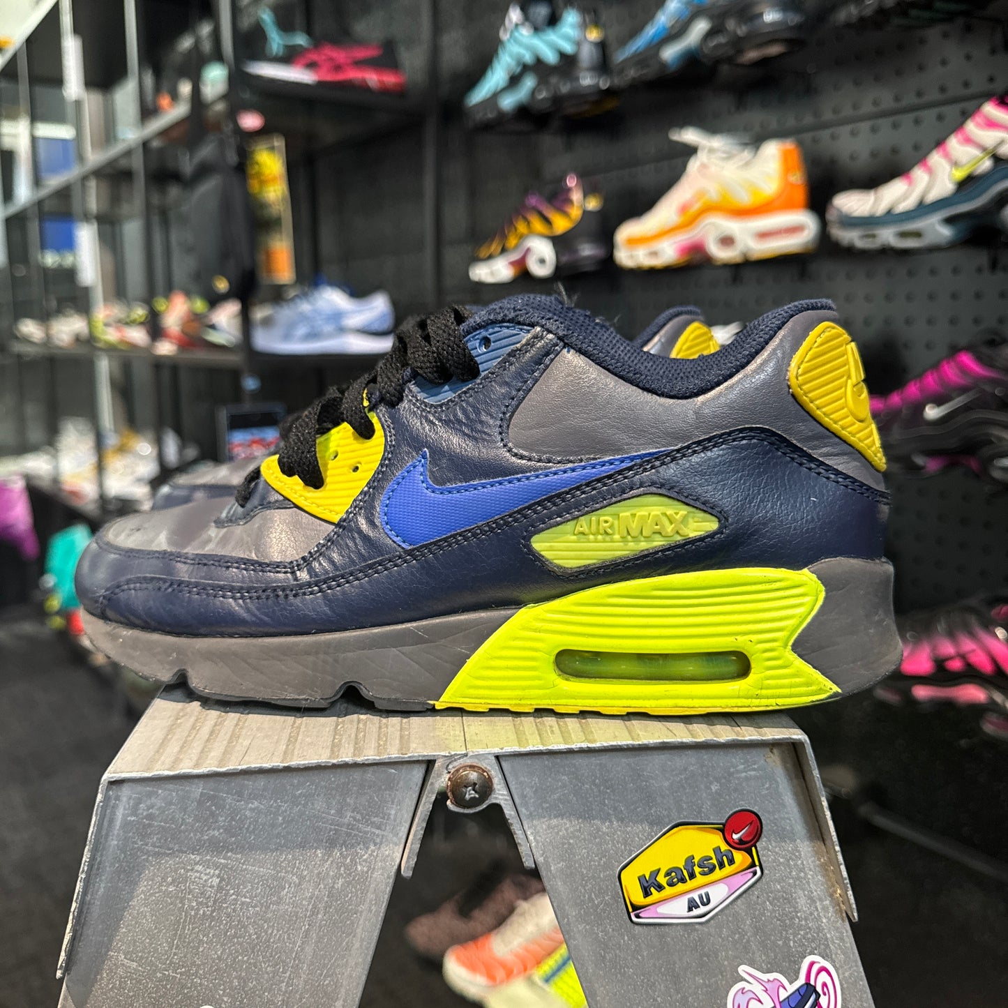 Nike Air Max 90 'Green Navy Blue' (Second hand)