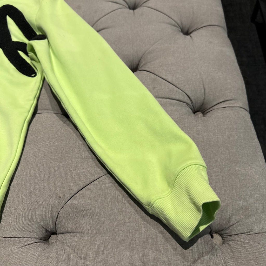 Geedup Handstyle Hoodie 'Pastel Green Black' (Second hand)