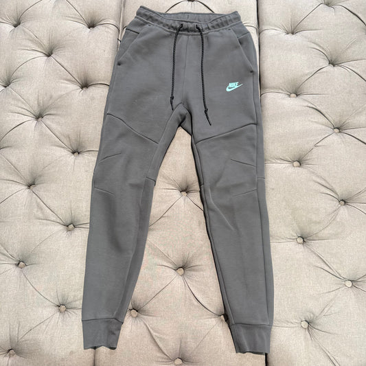 Nike Tech Fleece Pants 'Grey Aqua Teal' (Second hand)