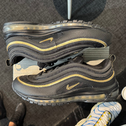 Nike Air Max 97 'Black Metallic Gold' (Brand New)