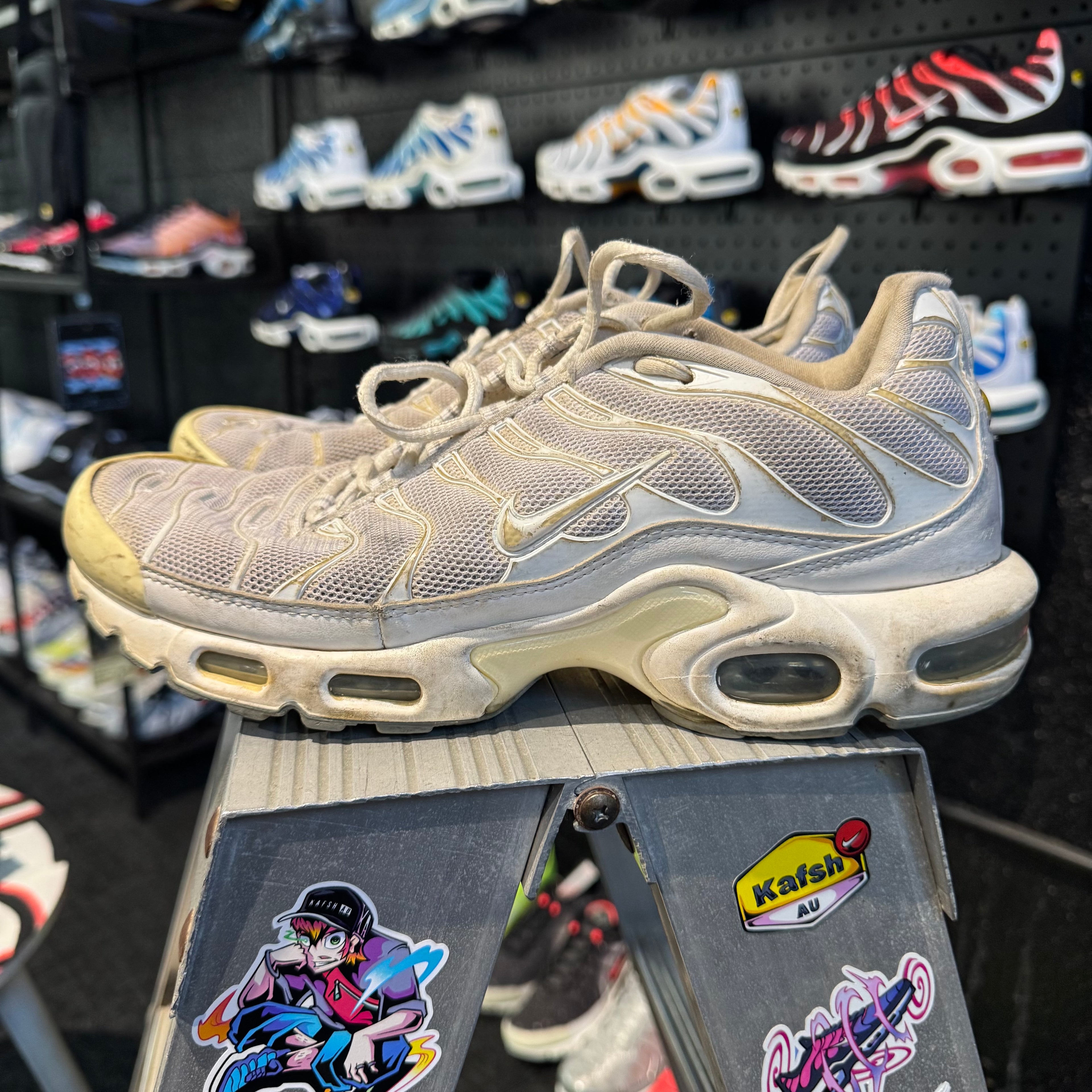 Nike Air Max Plus TN 'Casper Triple White' (Second hand)