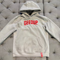 Geedup Play For Keeps Hoodie 'Grey Red' (Second hand)
