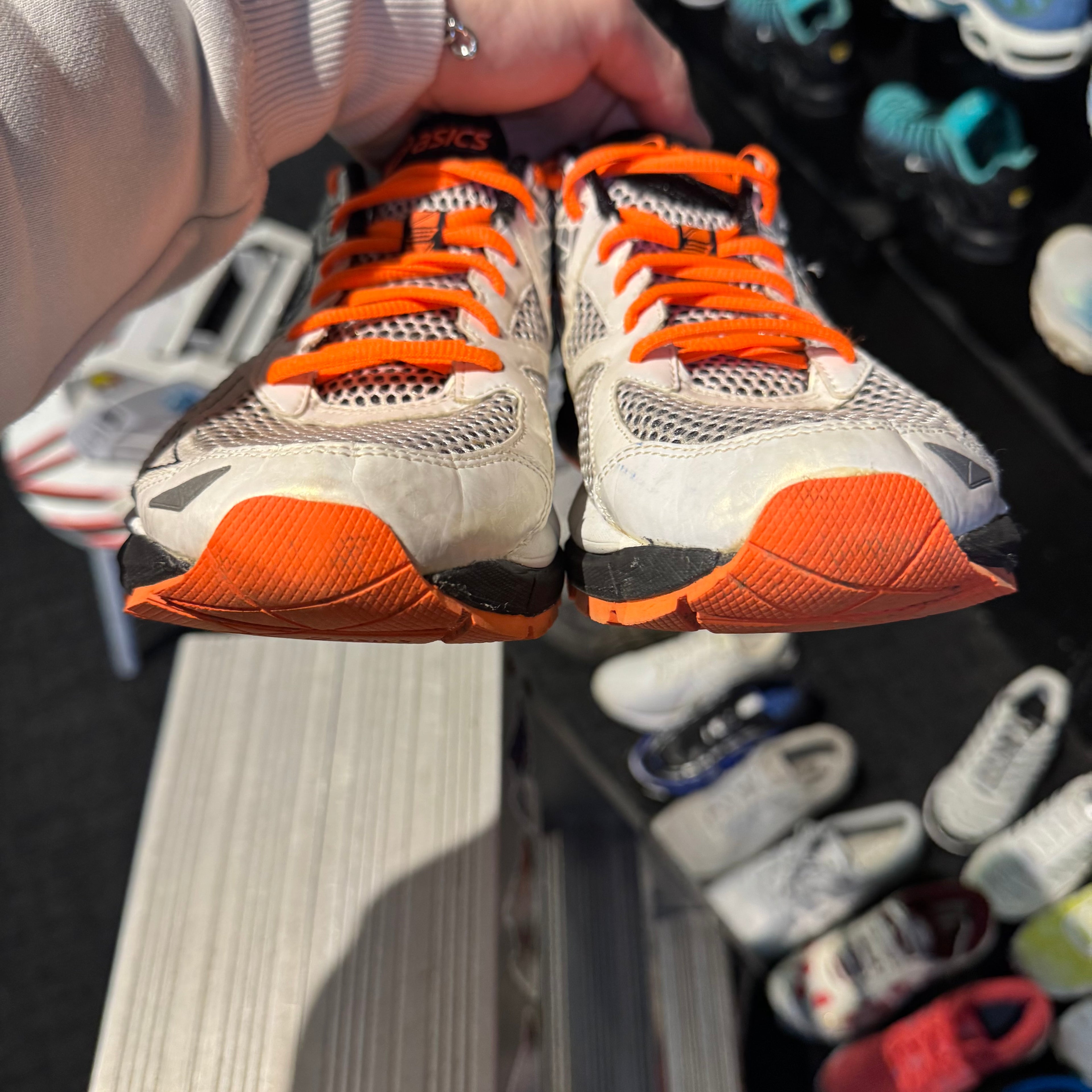 Asics GT-2000 3 'White Silver Orange' (Second hand)