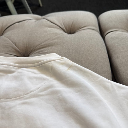 Geedup Handstyle Embroided T-shirt 'White Black' (Second hand)