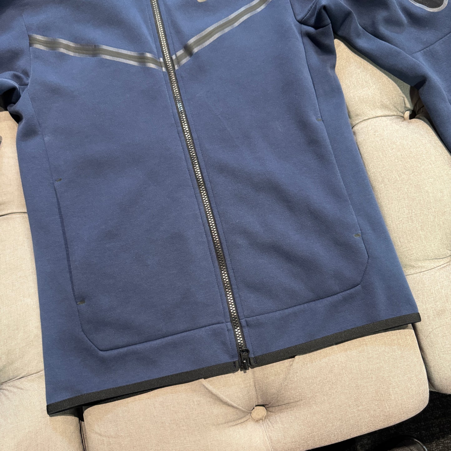 Nike Tech Fleece Jacket 'Navy' (Second hand)