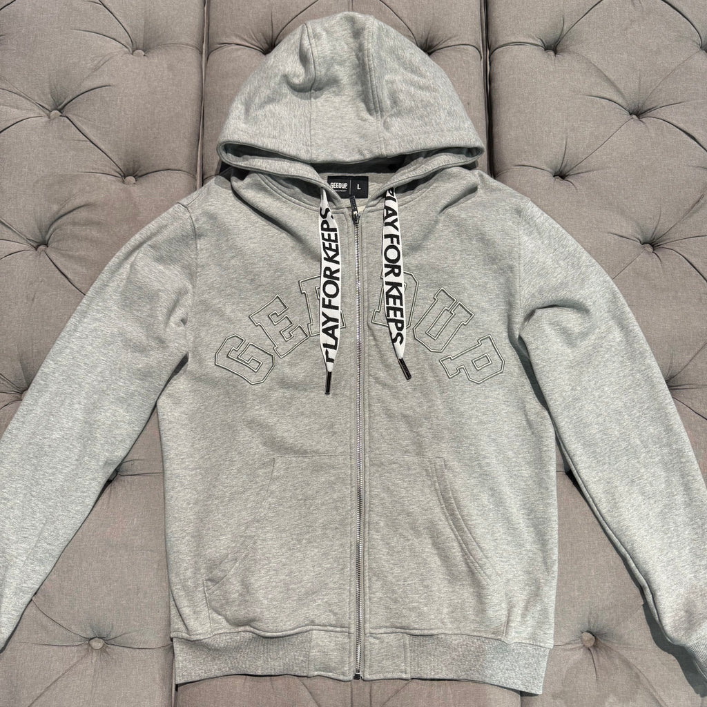 Geedup PFK Laced Zip Jacket 'Grey' (Second hand)