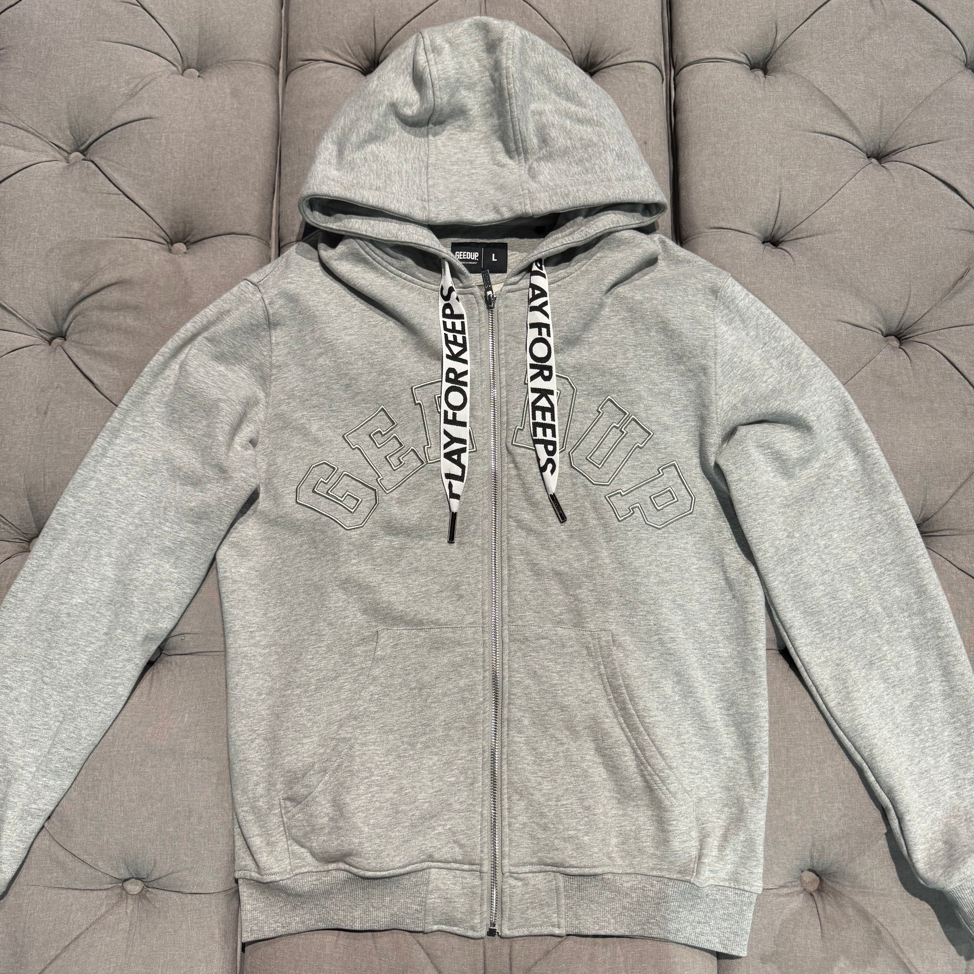 Geedup PFK Laced Zip Jacket 'Grey' (Second hand)
