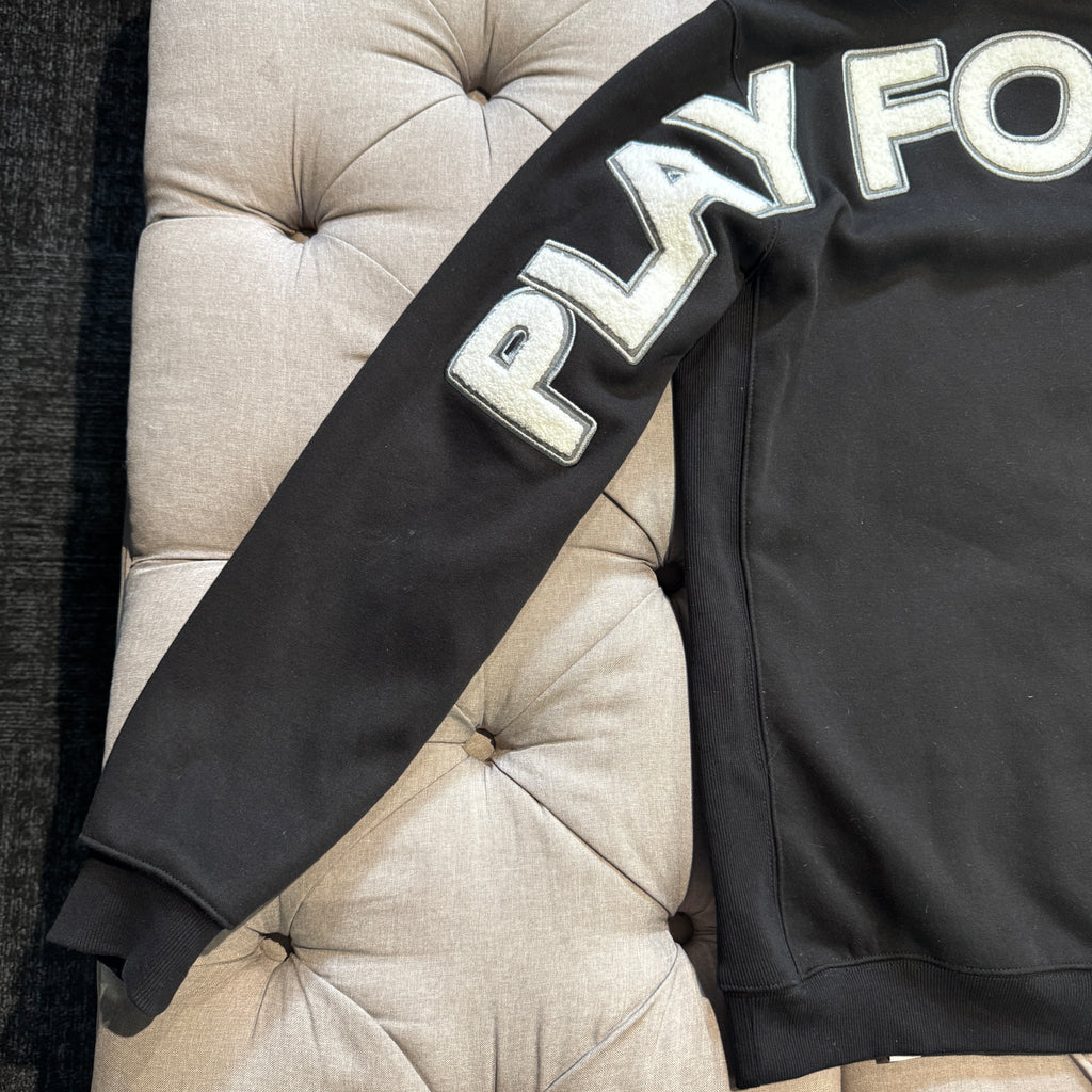 Geedup Play For Keeps Hoodie 'Black White' (Second hand)