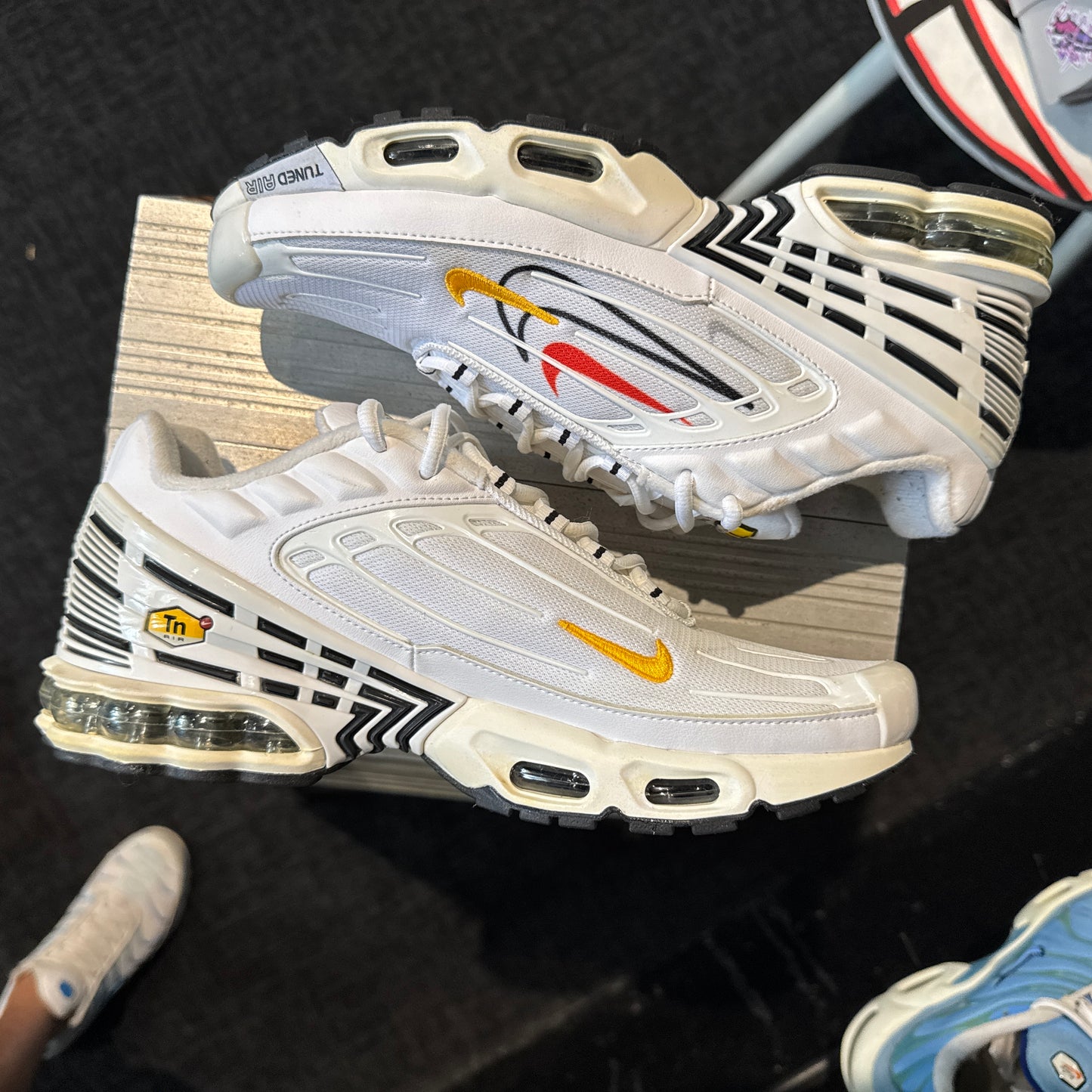 Nike Air Max Plus TN3 'Multi Swoosh White Multi Colour' (Second hand)