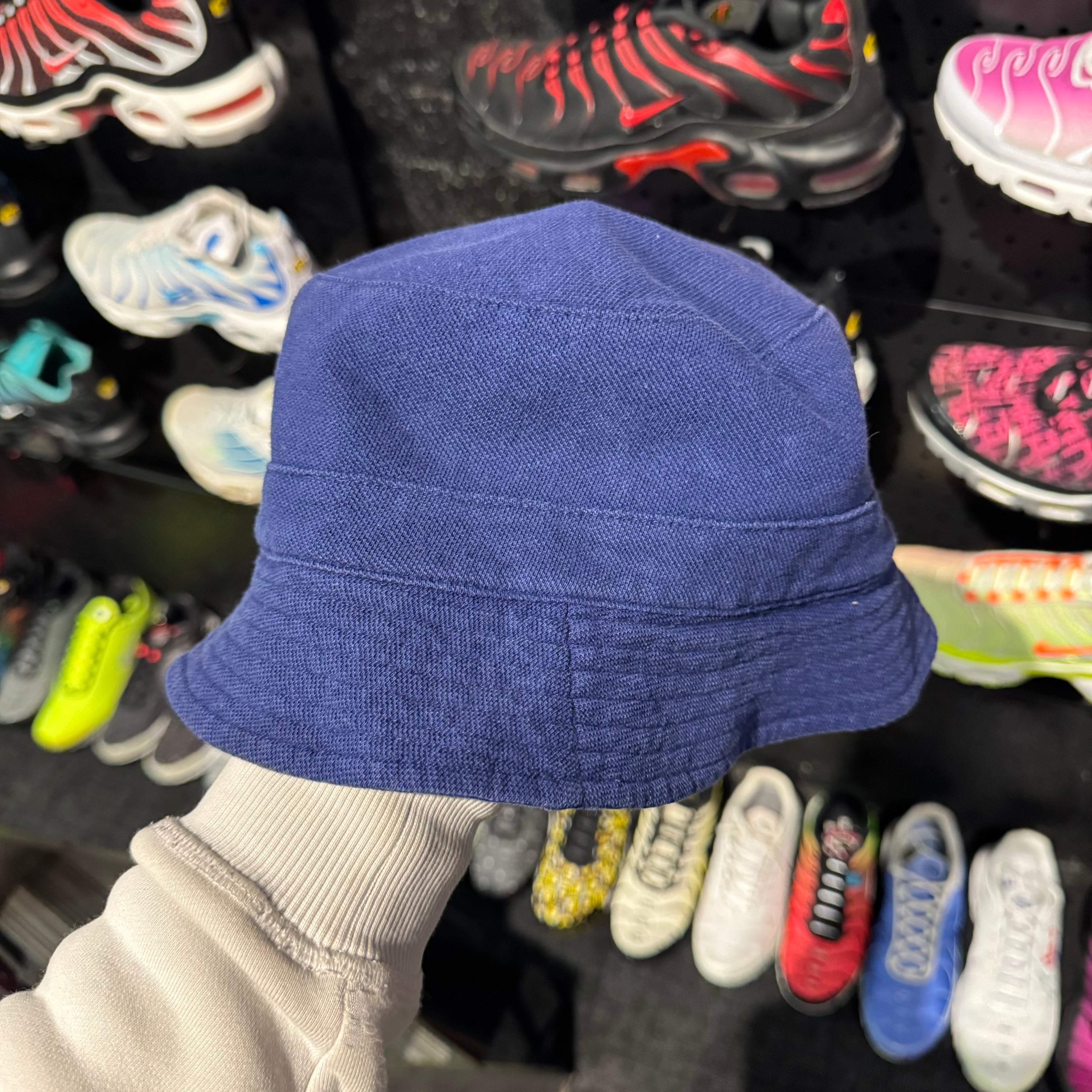 Polo Bucket Hat 'Navy Yellow' (Second Hand)