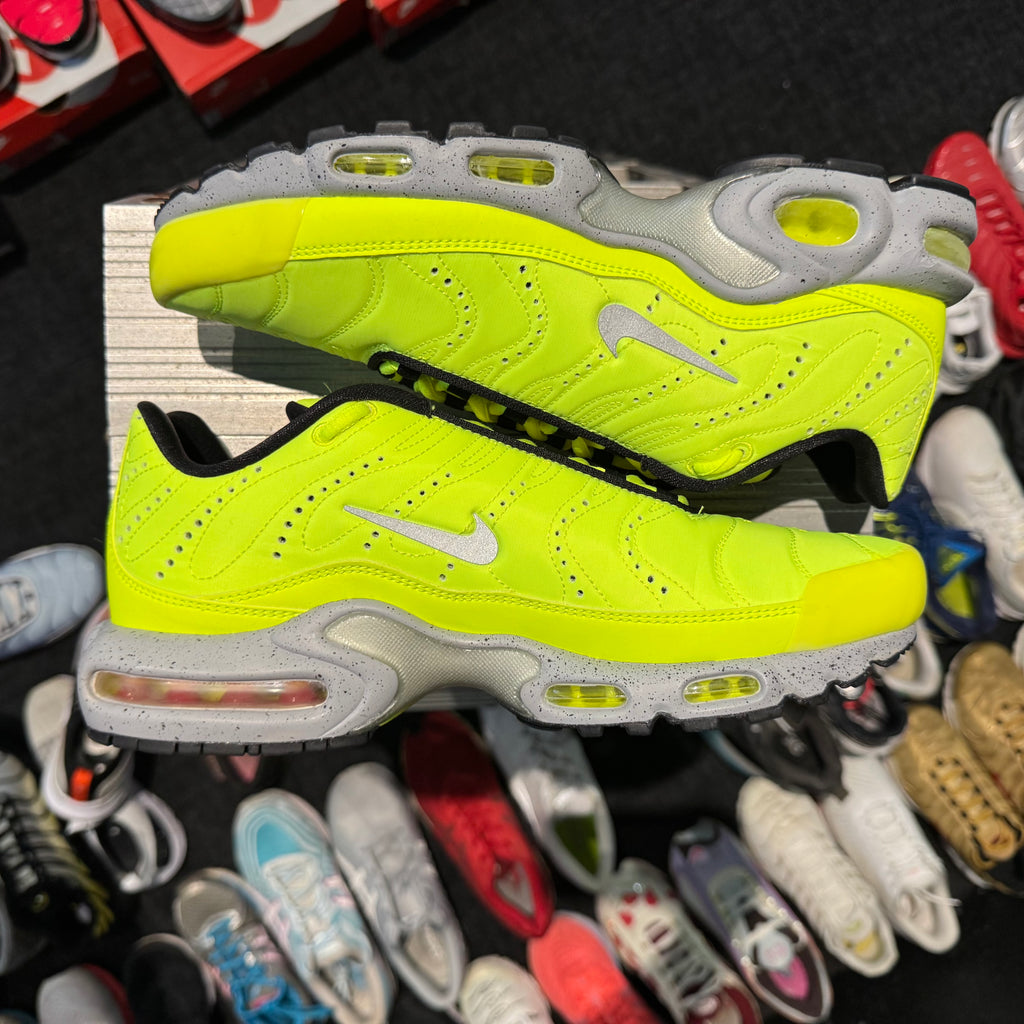 Nike Air Max Plus TN PRM 'Volt Silver Wolf Grey' (Brand New)