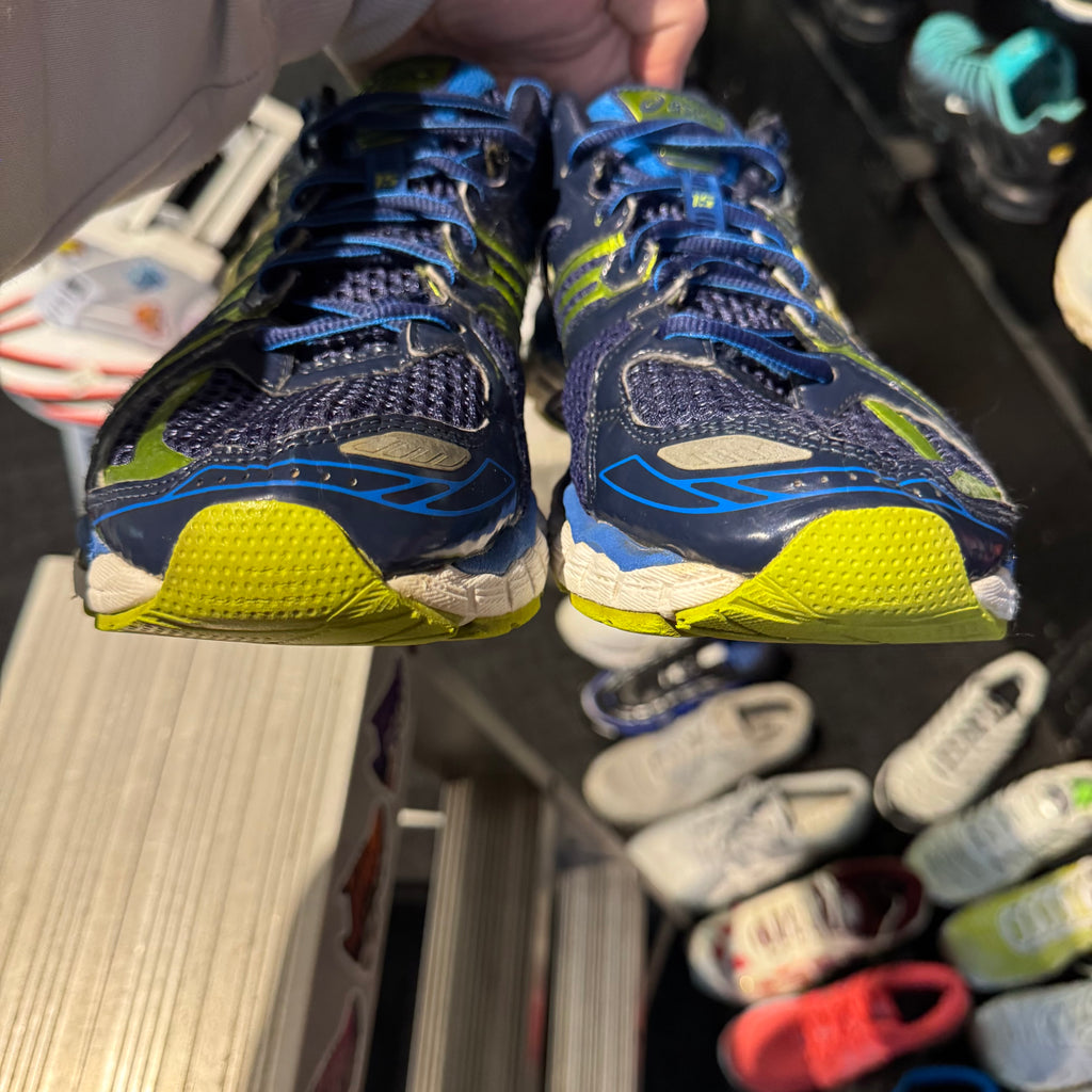 Asics Gel Nimbus 15 'Purple Blue Neon' (Second hand)