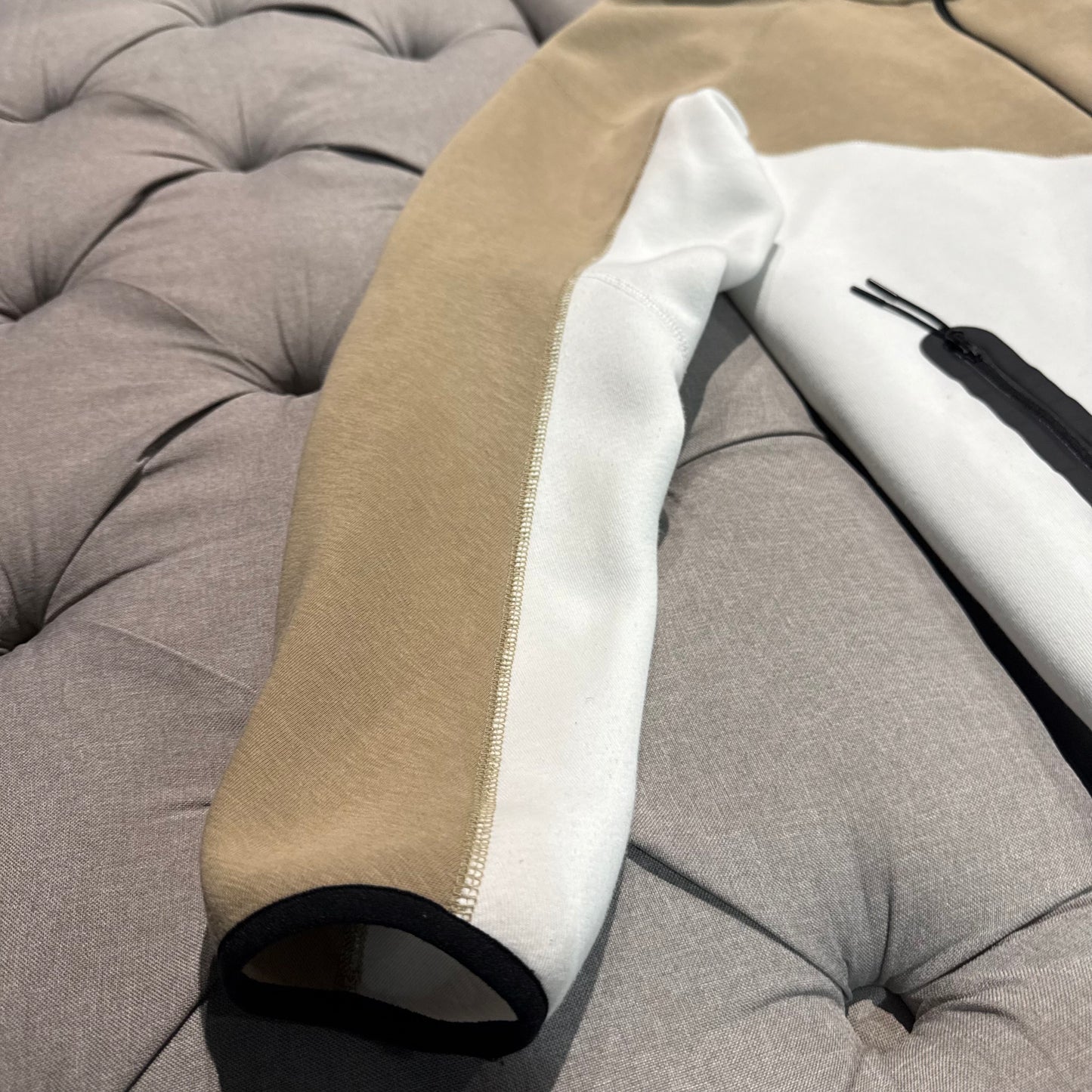 Nike Tech Fleece Jacket 'Brown White' (Second hand)